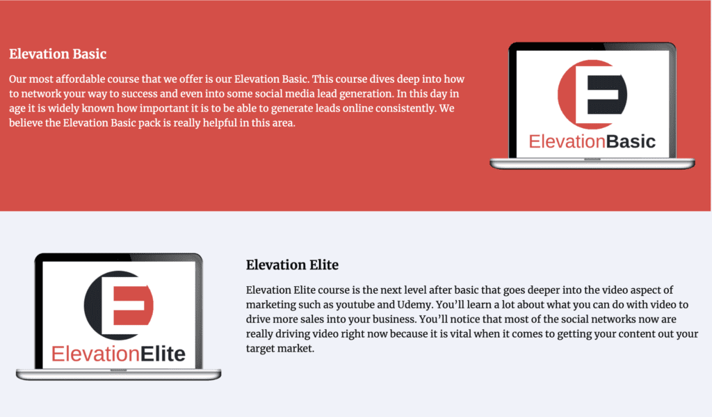 easy1up training modules