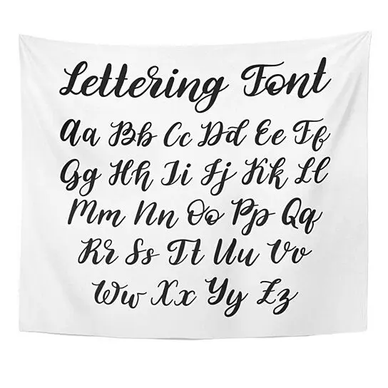 script font