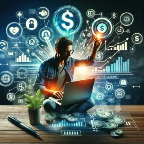 how to make money on youtube and instagram image