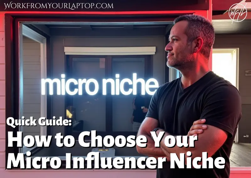 how to choose your niche as a micro influencer