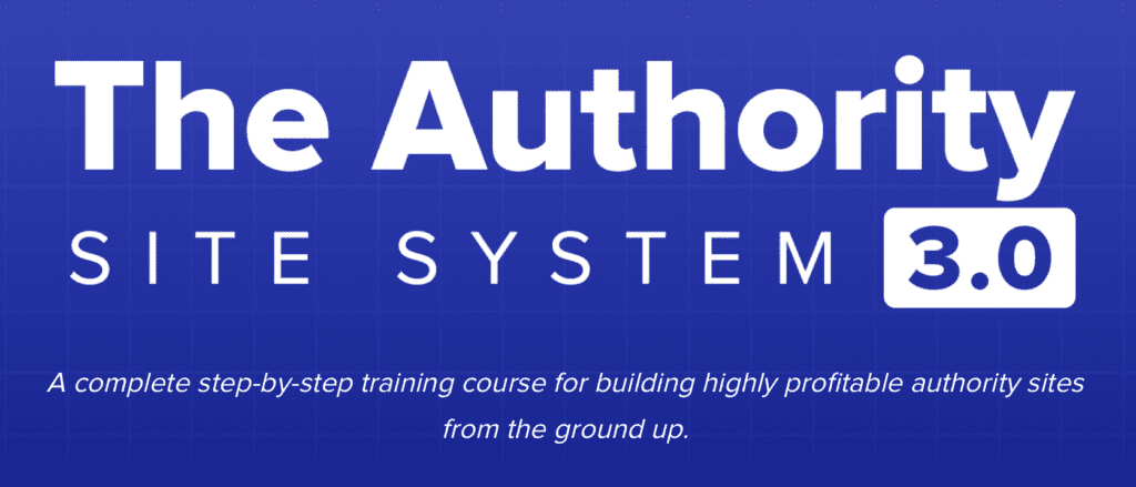 authority site system 3.0 by authority hacker
