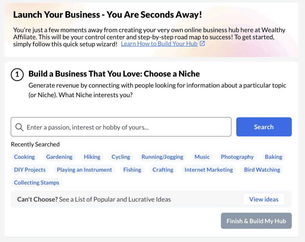 wealthy affiliate review hubs