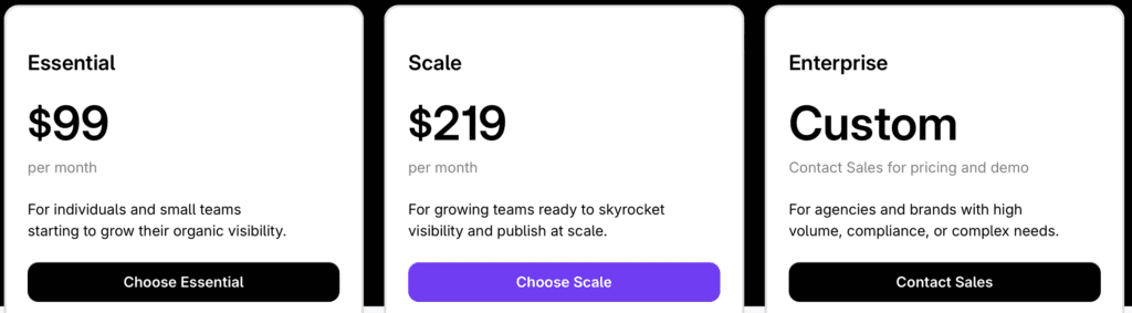 surfer seo review pricing