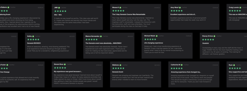 Genesis by Inspirean Review Keala Kanae paid for 5 star reviews